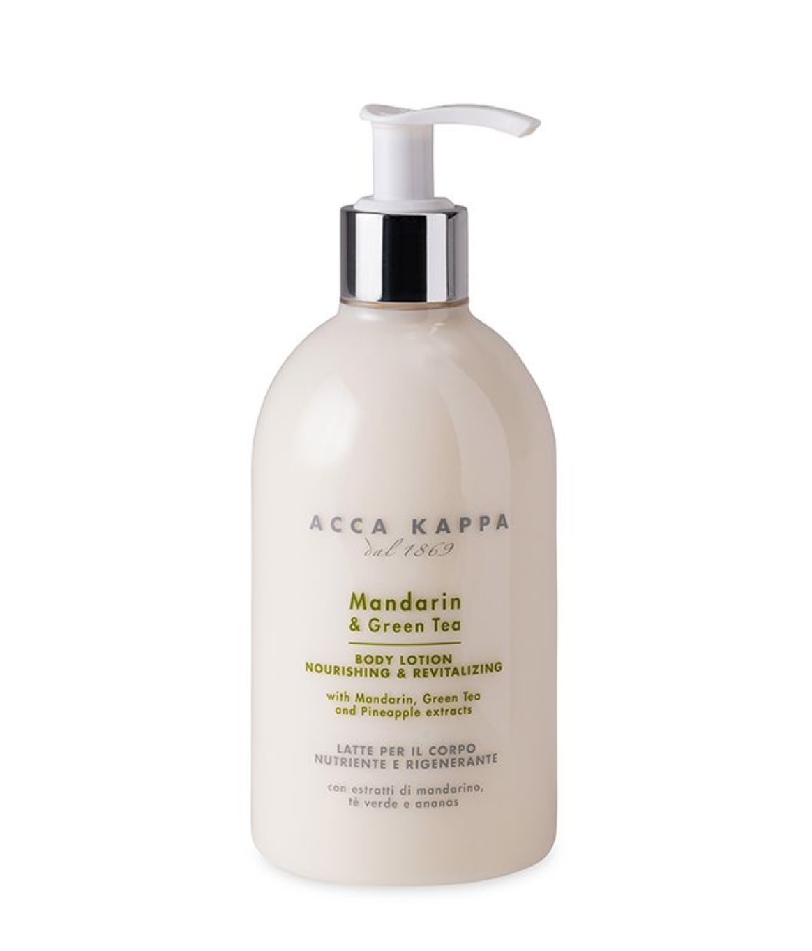 ACCA KAPPA -  MANDARIN & GREEN TEA - Tělové mléko 300 ml